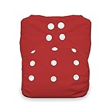 Thirsties Snap Natural One Size All In One, Scarlet