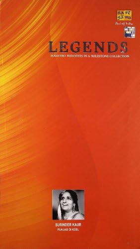 Legends - Surinder Kaur (Set of 5 Punjabi Music CDs)