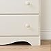 South Shore Summer Breeze 5-Drawer Chest, White Wash