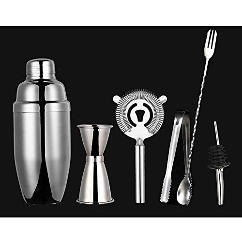 Cocktail Shaker Set 6, 750 Ml Cocktail Shaker Aus Edelstahl Martini Shaker Für Barkeeper Drink Party Bar Tool – Bild 4