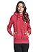 StyleDome Women's Cotton High Collar Hoodies Long Sleeve Sweatshirt Pullover Coat Pink US 16