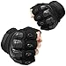 WTACTFUL Fingerless Gloves Half Finger Gloves Size Medium Black