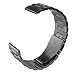 Shangpule Replacement Bands for Ticwatch 2 Smart Watch, Stainless Steel Metal Bracelet Strap for Ticwatch 2 Smart Watch (Metal Black)