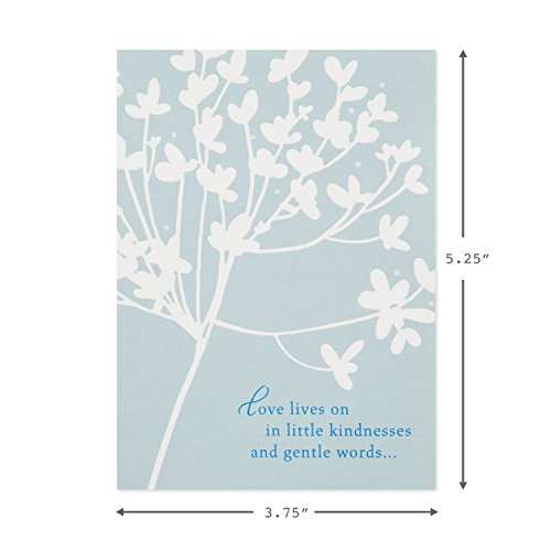 Hallmark Pack of 20 Thank You for Your Sympathy Cards, Cherry Blossom