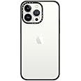 CASETiFY Compact iPhone 14 Pro Max Case [2X Military Grade Drop Tested / 4ft Drop Protection] - Clear Black