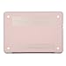 MOSISO Plastic Hard Shell Case & Keyboard Cover & Screen Protector Only Compatible with MacBook Pro 13 inch (A1278, Old Version with CD-ROM), Release Early 2012/2011/2010/2009/2008, Rose Quartz