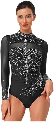Amazon.com: HULIJA Women's Gymnastics Leotards Figure Skating