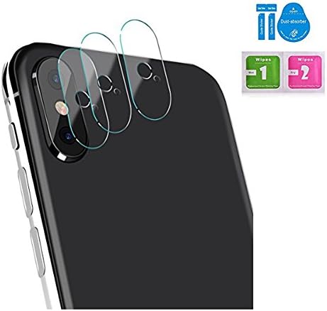 Camera Lens Protector for iPhone X (3 Pack), Anicle Ultra-thin High Definition 9H Hardness 2.5D Bubble-Free Anti-Scratch Clear Tempered Glass Camera Lens Protector Film for iPhone X/10