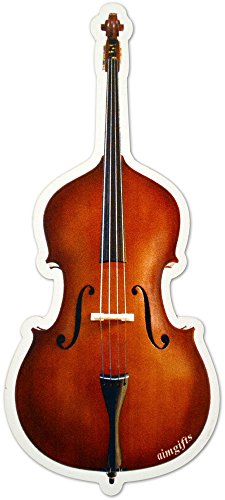 Alberts Gifts Upright Bass Die Cut Magnet