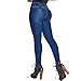 LT.Rose Mid Rise Butt Lifting Skinny Colombian Jeans Colombianos Levanta Cola