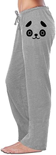 MZONE Awesome Pandas Kawaii Sweatpants For Women Ash Size XL