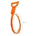 Spriak Drain Hair Tools Clog Hook Remover Snake Cleaning Tool for Power Washer Toilet Hair Drill