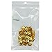 Haobase 50pcs 12mm Gold Plated Pyramid Studs Rivet Spike Nickel Punk Bag Belt Leathercraft Bracelets Clothes