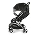 Summer Infant 3Dpac CS+ Compact Fold Stroller, Black - Compact Car Seat Adaptable Baby Stroller - Lightweight Stroller with Convenient One-Hand Fold, Reclining Seat and Extra-Large Canopy