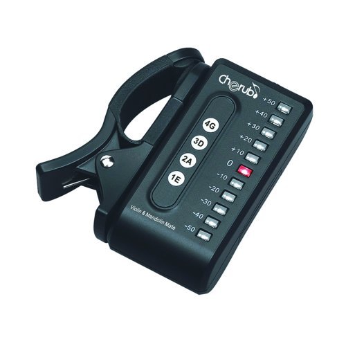 ETbotu WST-550VM Tuner Clip-On Violin and Mandolin (Black)