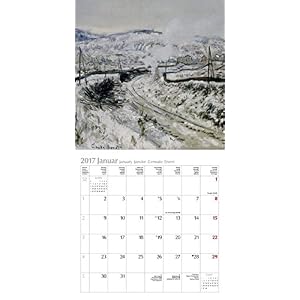 Claude Monet 2017. Broschürenkalender