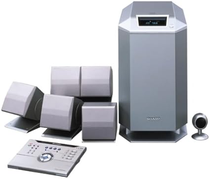 sharp 5.1 home theatre system