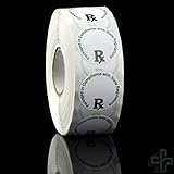 Generic Concentrate Rx Medical Marijuana Compliant Strain Labels - 1000pcs