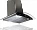 AKDY Wall Mount Range Hood –30” Stainless-Steel Hood Fan for Kitchen – 3-Speed Professional Quiet Motor – Premium Touch Control Panel – Minimalist Design – Baffle Filter & LED Lamp – Tempered Glass