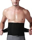 Tulucky mens Waist Cincher Trainer Body Girdle Corset Gym Workout sport shapewear