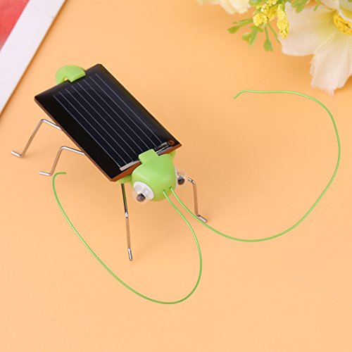 image for GLOGLOW (Pack of 2) Mini Magic Solar Energy Powered Cockroach/Grasshop