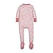 Burt's Bees Baby, Baby Girls,Sleeper Pajamas, Zip Front Non-Slip Footed Sleeper PJs, 100% Organic Cotton, Blossom Autumn Trees, 12 months