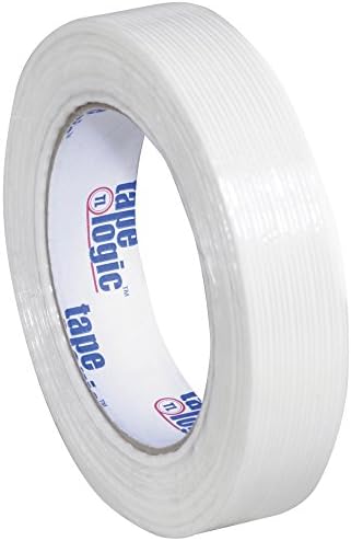 Top Pack Supply Tape Logic 1300 Strapping Tape, 1" x 60 yds. Clear (Case of 12)