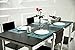SICOHOME Placemats,Vinyl Placemats for Home Kitchen Dining Table,Set of 4,Teel