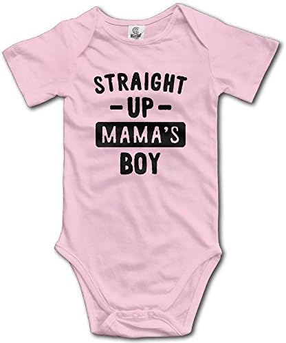 Midbeauty Straight Up Mama's Boy Newborn Baby Sleeveless Jumpsuit Romper
