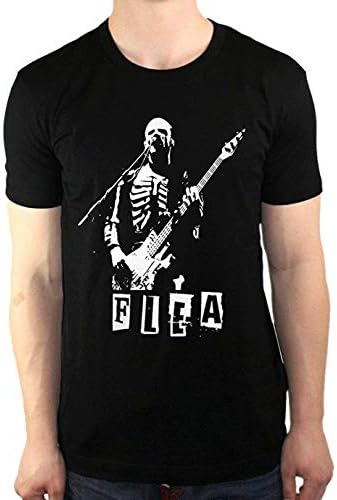 STONSTAIN Flea Red Hot Chili Peppers RHCP Skeleton Costume Bass Fashion T-Shirts for Men