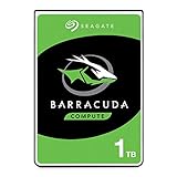 Seagate BarraCuda 1TB Internal Hard Drive HDD - 2.5 Inch SATA 6 Gb/s 5400 RPM 128MB Cache for PC Laptop (ST1000LM048)