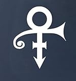 Prince Logo Car Window Vinyl Decal Sticker | White Decal | 5 In Tall Decal | KCD253
