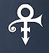 Prince Logo Car Window Vinyl Decal Sticker | White Decal | 5 In Tall Decal | KCD253