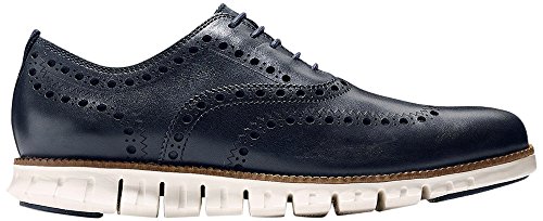 Cole haan men s zerogrand wingtip oxford 10.5 blazer bl…