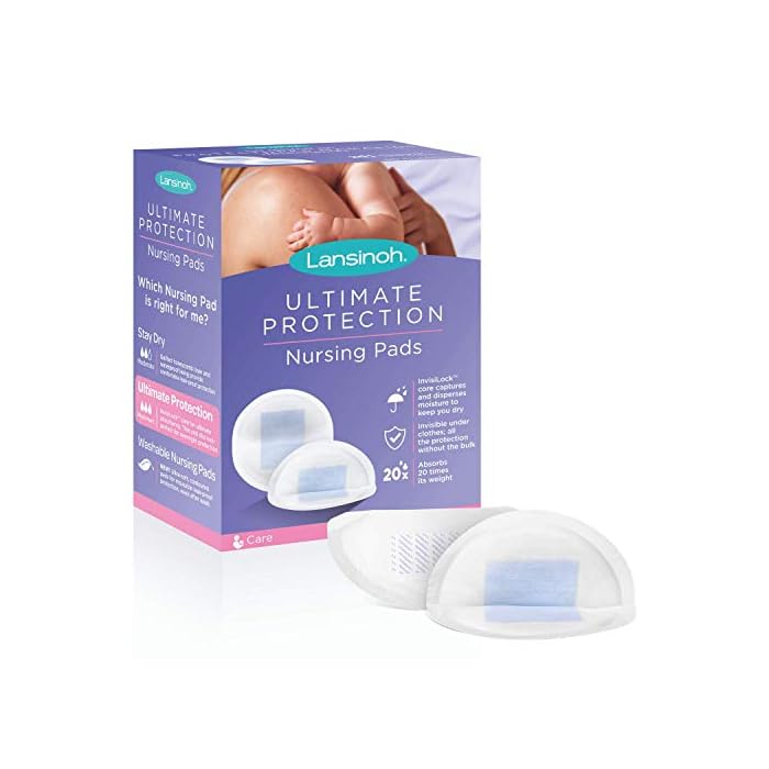 Lansinoh Ultimate Protection Disposable Nursing Pads, 50 Count [Discontinued by Manufacturer]