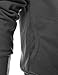 4BH Mens Casual Luxury Buckle Hoodie Slim Cotton Sweatshirts CHARCOAL US M(Tag size XL)