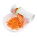 UTEN Vegetable Spiralizer, Spiral Slicer, Hand Held with Cleaning Brush, Zucchini Spaghetti Carrot Pasta Noodle Maker