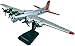 InAir E-Z Build B-17 Flying Fortress Model Kit (Red)