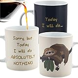 InGwest. Sloth Lazy Funny Coffee Mug. Lazy