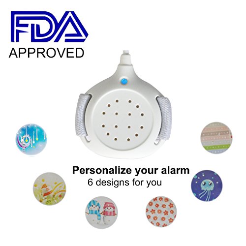 Bedwetting Alarm for Kids Girls & Boys - CUMIZON Potty Training Nocturnal Enuresis Alarm with Loud Sound and Strong Vibration for Deep Sleepers