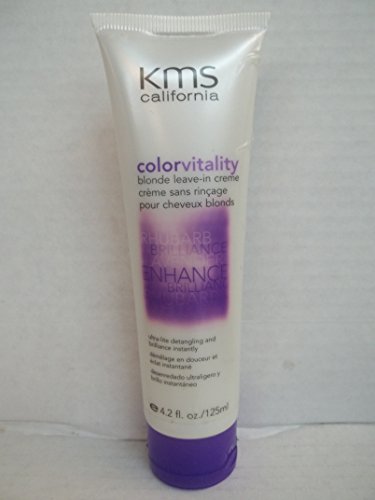 Color Vitality Blonde Leave-In Cream By KMS for Unisex, 4.2 Ounce