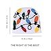 LED Christmas Hat, DAXIN DX Light up Christmas Bulb Necklace Beanie Hats Caps Blinking Knitted Christmas Hat Costume for Men Women Kids, 7 LED 3 Flashing Modes, Party Favors, Best Gifts