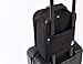 MoreTeam Travel Shoe Bag 3 in 1 Shoe Organizer Space Saving Storage Bags Tote Pouch with Zipper for Men Women (Black)