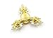 heytech Metal Fidget Spinner Hand Spinners Fidget Toy EDC Hand Spinner Ultra Durable Zinc Alloy Made Triple Wings (Trident)