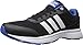 adidas Performance Men's Cloudfoam Vs City Running Shoe, Black/White/Satellite, 9 M US