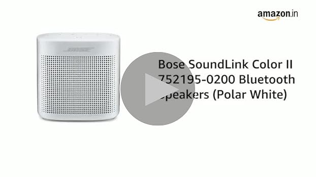 bose soundlink color white