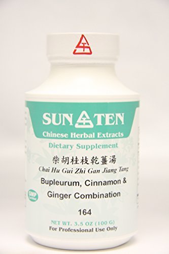 SUN TEN - BUPLEURUM, CINNAMON & GINGER C Chai Hu Gui Zhi Gan Jiang Tang 164 Concentrated Granules 100g by Baicao by SUN TEN Baicao