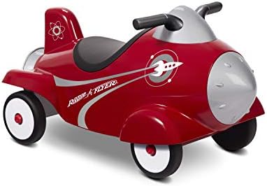 Retro Rocket, Juguete correpasillos Rojo para niños pequeños de 1 a 3 años