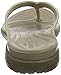 Crocs Women's Capri V Flip Flop, Casual & Simple Sandals for Women, Chai/Walnut, 10 M US