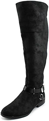 Bar III Dolly 3 Wide Calf Women US 6 Black Knee High Boot